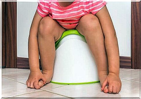 A urinary tract infection in children