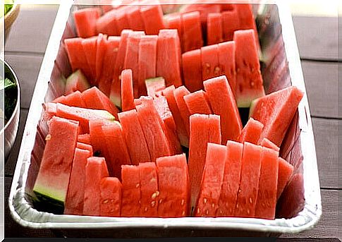 watermelon wedges