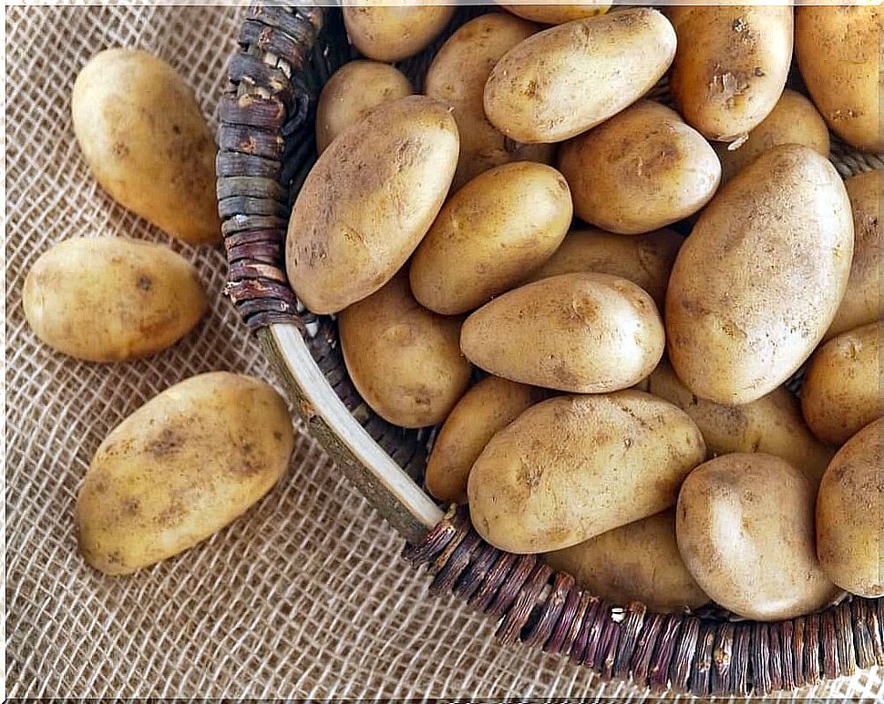 Potatoes as a natural remedy for an eye infection