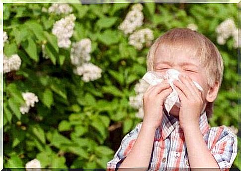 Pollen is one of the most common allergies in children